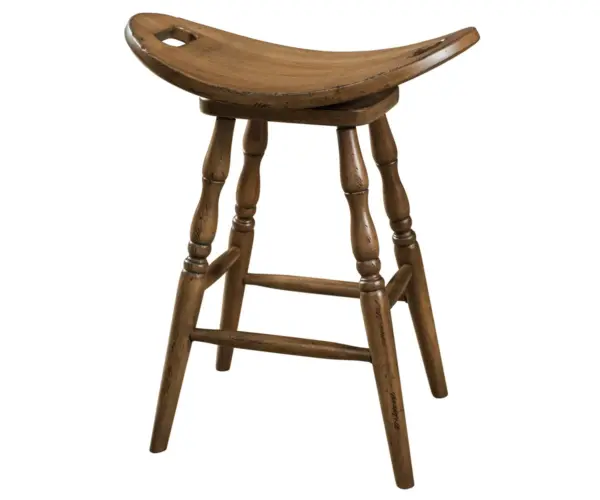 Saddle Swivel Stool